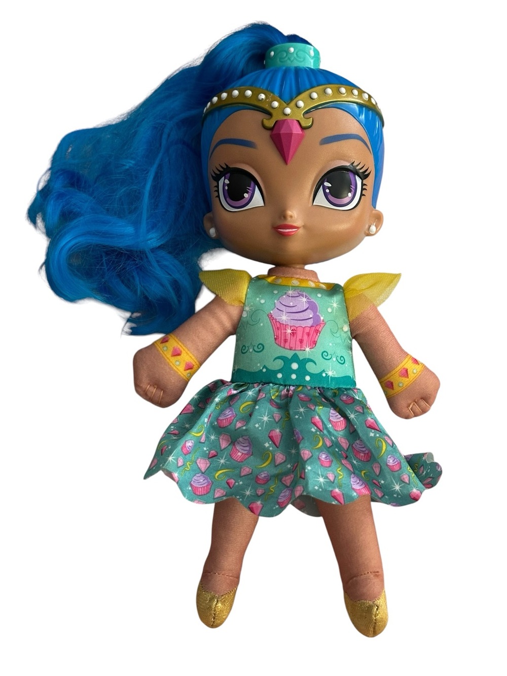 Shimmer And Shine Singing Birthday Wishes  Doll Cupcake Singing Plush